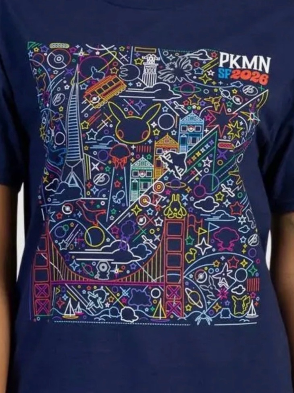Pokemon XP / World Championships 2026 San Francisco T-Shirt Adult 2XL